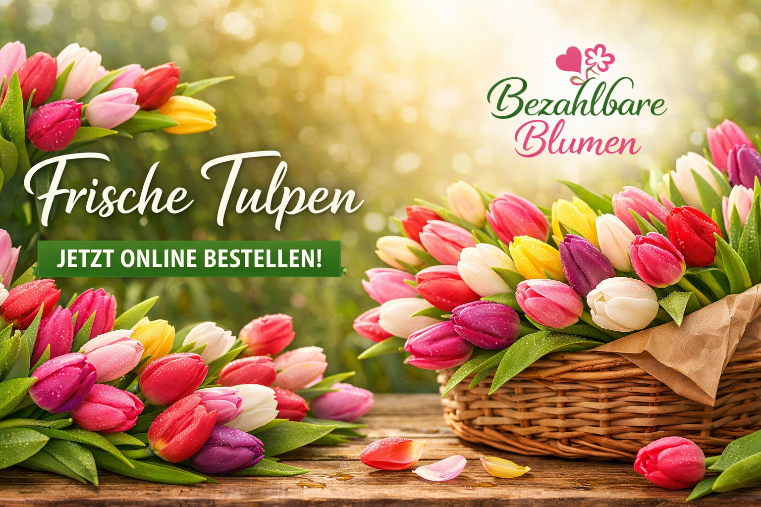 Tulpen, die den Frühling bringen